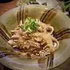 Pig's ear ponzu sauce