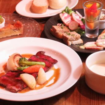 Casual French lunch♪ [Lunch A course 2200 yen]