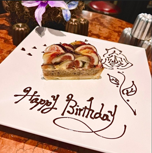 【大人気！記念日・誕生日・送別会etc】メッセージプレートでサプライズ♪主役の方をお祝いしましょう★