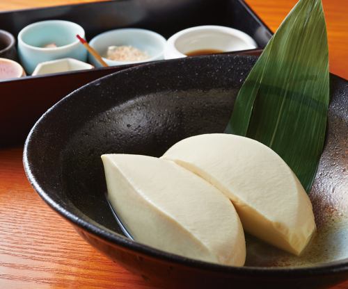 [Recommended] Freshly made tofu with 7 condiments