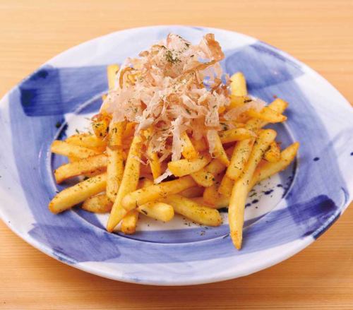 Japanese-style fries with dashi soy sauce flavor