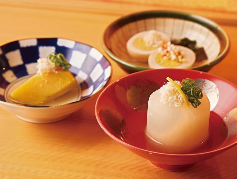 《Tama no Kura Ichioshi》 Oden with sea bream soup