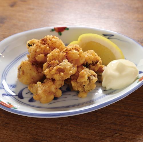 Deep-fried octopus