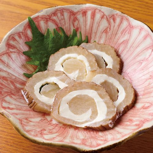 いぶりがっことクリームチーズ