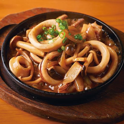 いかゴロの鉄板焼き