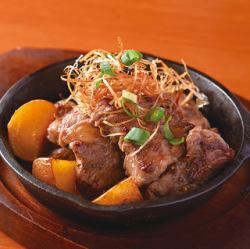 와규 갈비와 잉카의 철판 스테이크