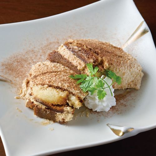 ほうじ茶のティラミス