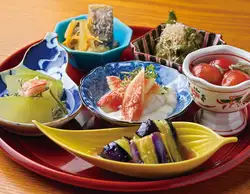 本日のおばん菜六品盛り