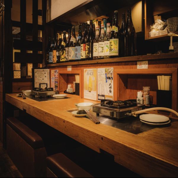 [Counter seats also available ◎] We also have counter seats that are easy to use, whether you are alone or on a date.We also have local sake such as shochu and Japanese sake, so please enjoy them with your food.