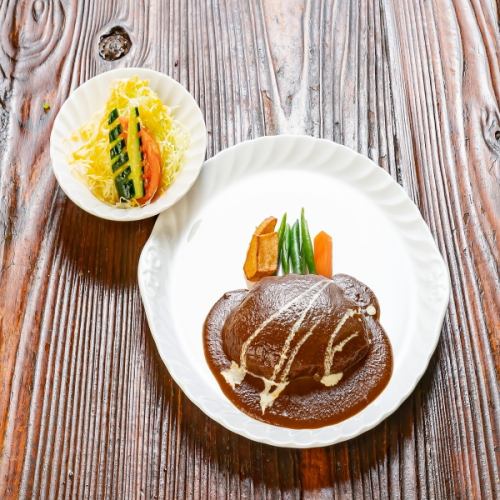 ハンバーグステーキ定食