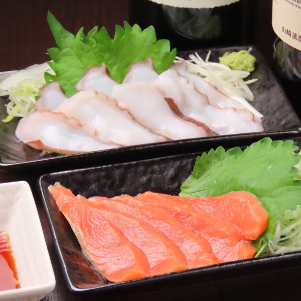 【新鮮な刺身が豊富です!】季節の旬の魚や地元の魚を仕入れお刺身にしてご提供♪