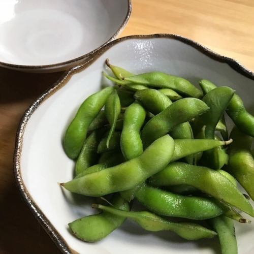 [Hot] Edamame/chilled tomato