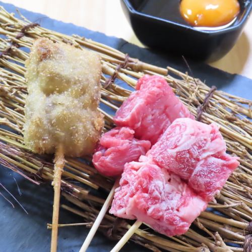 【期間限定】 牛すき焼き風串(1本)