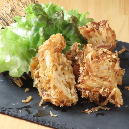 桜エビと玉ねぎのかき揚げ