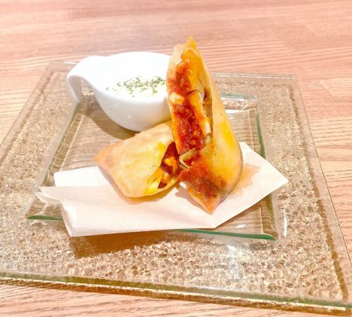 ラザニア風春巻き