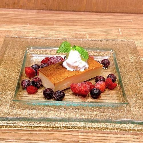 バスク風チーズケーキ