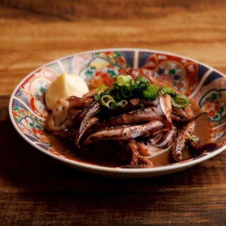 イカの肝ソース焼き