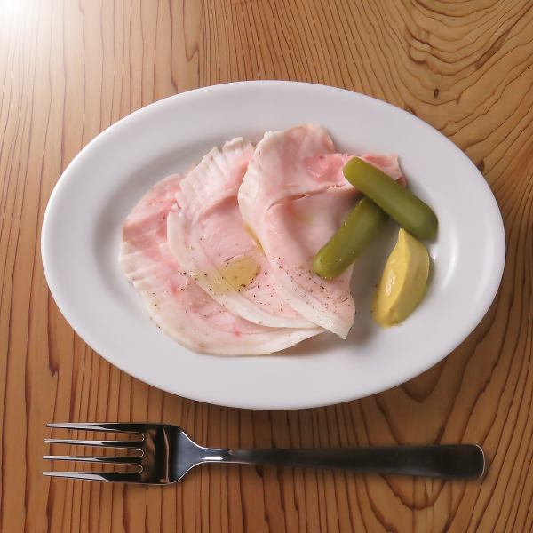 自家製ポークハム盛り合わせ