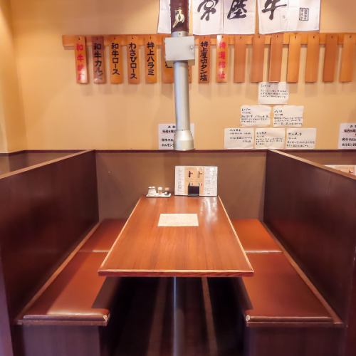 【テーブル席　6×3】