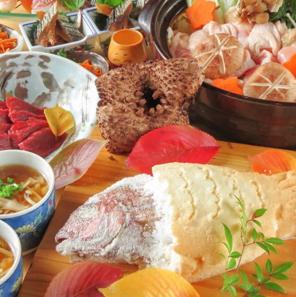 The banquet course where you can choose your main course is very popular ★ Enjoy Aizu with a lineup that allows you to enjoy local flavors ◎