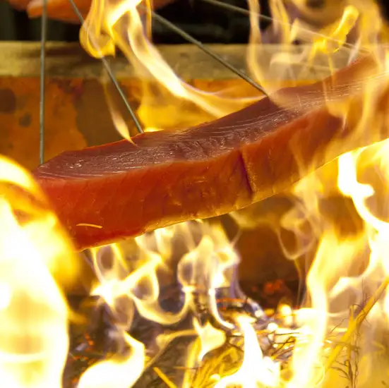 郡山駅スグ◆炉端焼きと会津の郷土料理が愉しめるお店！「カツオの藁焼き」がオススメ
