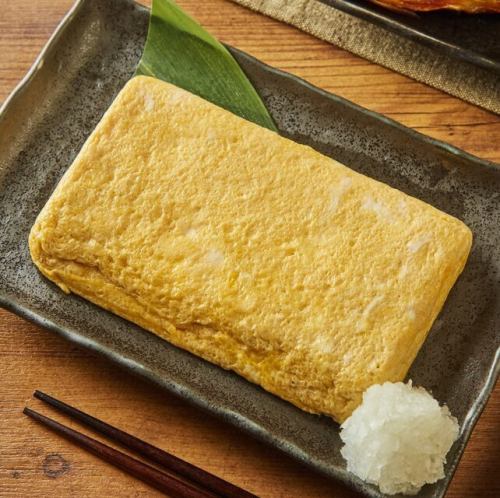 一つ一つ手作り！「だし巻きたまご焼き」