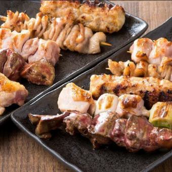 おまかせ串焼き 5本盛り