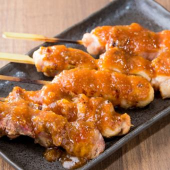 おいだれ焼鳥５本盛り