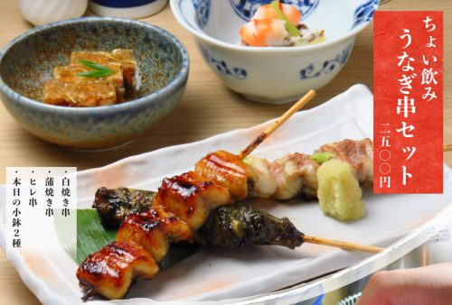 Light Drink Eel Skewers Set