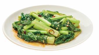 青菜のオイスター炒め