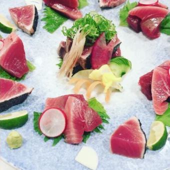 まずはこちらのコースから！店主おまかせコース2.5H飲み放題6000円