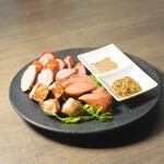 Assorted sausage