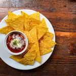 salsa mince sauce tortilla chips