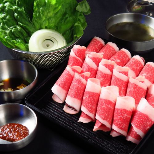 ≪BEEF≫챠돌바기/1인분 120g