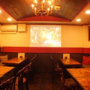A memorable and memorable evening for a large wedding reception... We can also rent out a wall-mounted projector. If you have a large number of guests joining the reception, please feel free to contact us regarding the menu and other details!