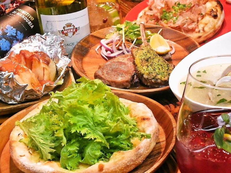 4000 yen with all-you-can-drink 2H popular banquet course utilizing seasonal ingredients ★