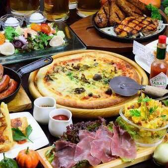 ☆Casual plan [Sunday-Thursday, weekdays only] All-you-can-eat and drink (draft and bottled beer OK) 2 hours for 2,980 yen!