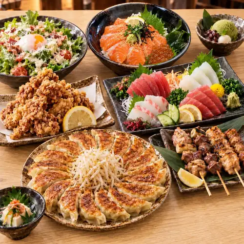 【宴会予約】鮮魚と餃子