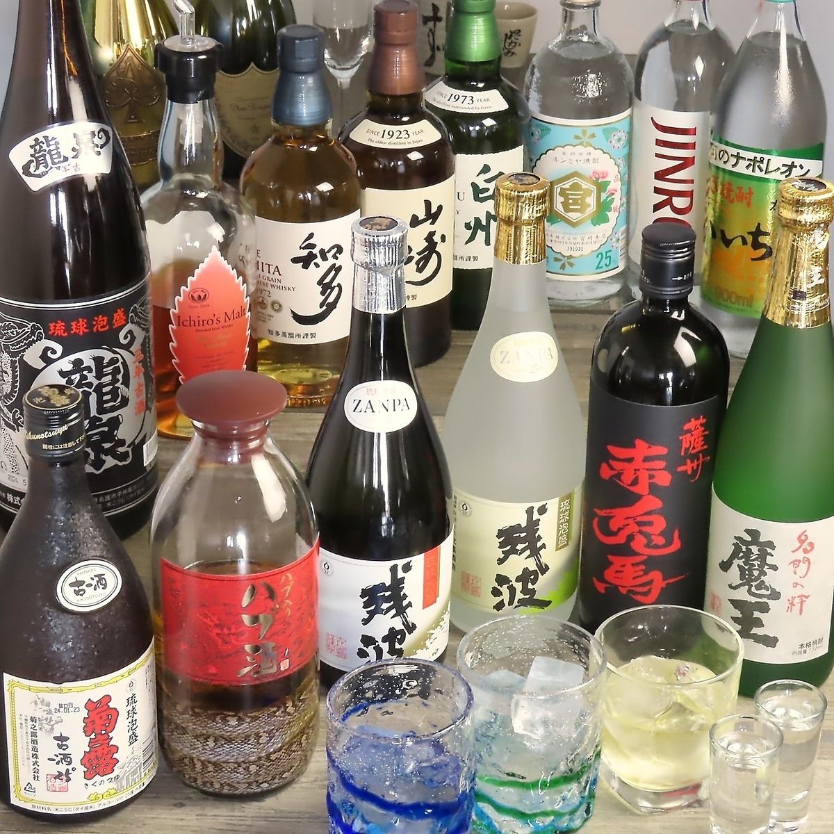 今宵はオリオンボールや泡盛で乾杯♪