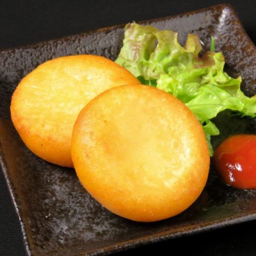 Potato mochi with cheese