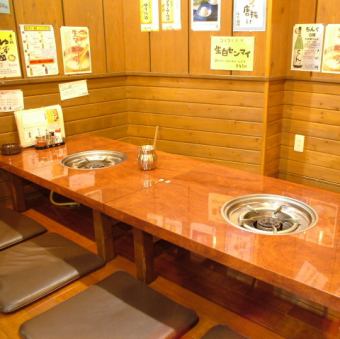 Seats for 8 people.♪ You can enjoy a pot with your family members