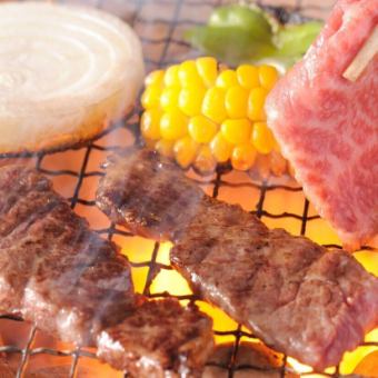 【BBQコース】3時間食べ飲み放題-生ビール付-！3500円（税込）