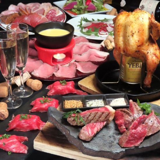 If you want to enjoy meat in front of Niigata Station, this is the place ♪ We have completely private rooms perfect for various parties including girls' night out!