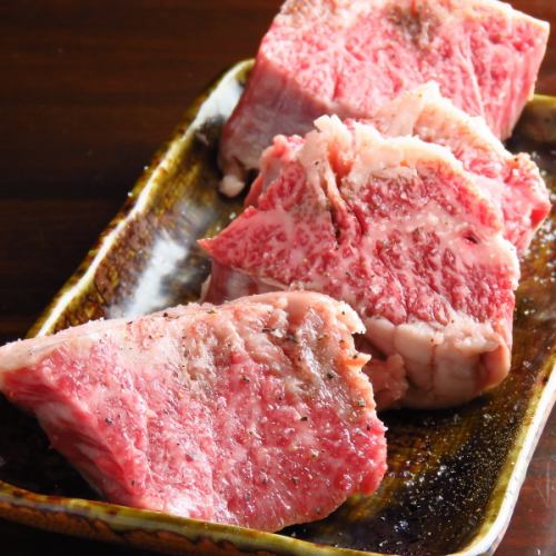 Thickly cut good quality meat ☆