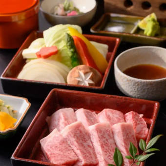 松阪牛ロースステーキ御膳