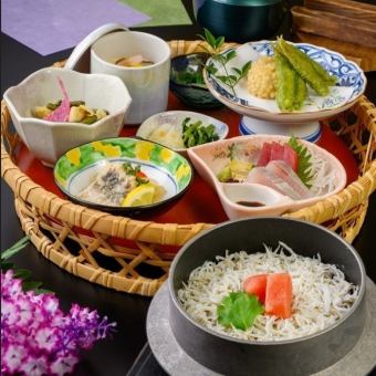 【四季を楽しみ、旬を味わう】季節の花かご御膳　ーランチー　