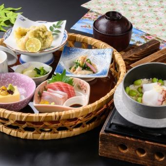 【四季を楽しみ、旬を味わう】季節の花かご御膳　ーランチー　
