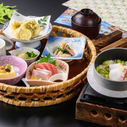 【四季を楽しみ、旬を味わう】季節の花かご御膳 ーランチー