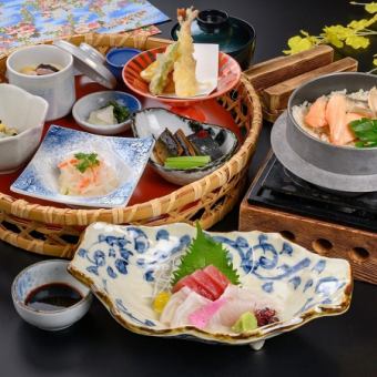【四季を感じ、旬を味わう】季節の花かご御膳　ーディナーー　