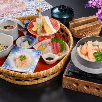 【四季を楽しみ、旬を味わう】季節の花かご御膳　ーランチー　